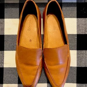 Madewell Brown Leather loafers